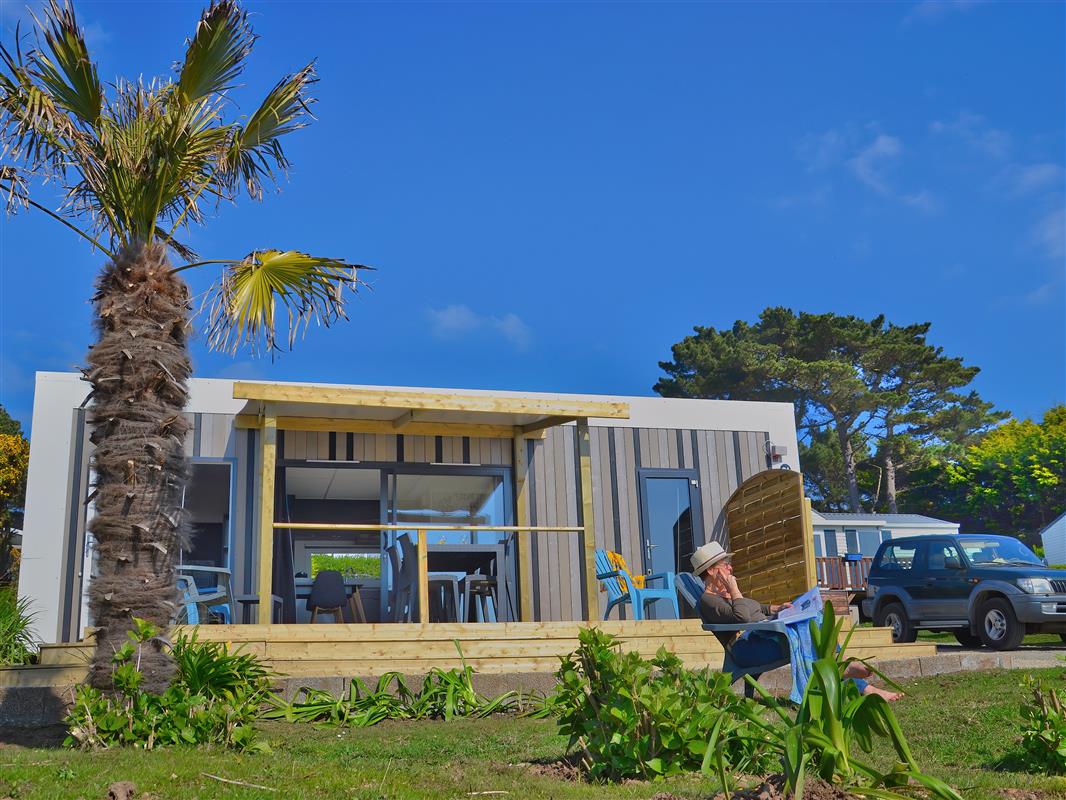 Mobil home Prestige Vue Mer Camping bord de mer Location mobil home