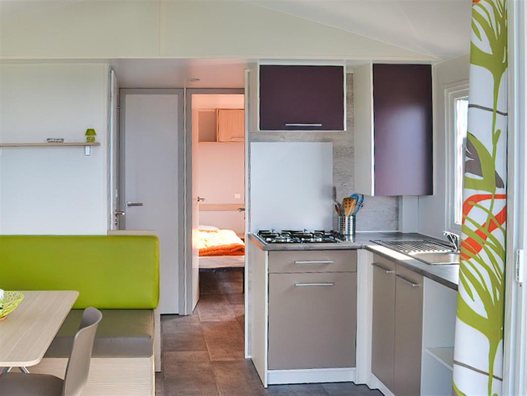 Mobilhome Confort avec Vue Mer Camping Côte de Granit Rose