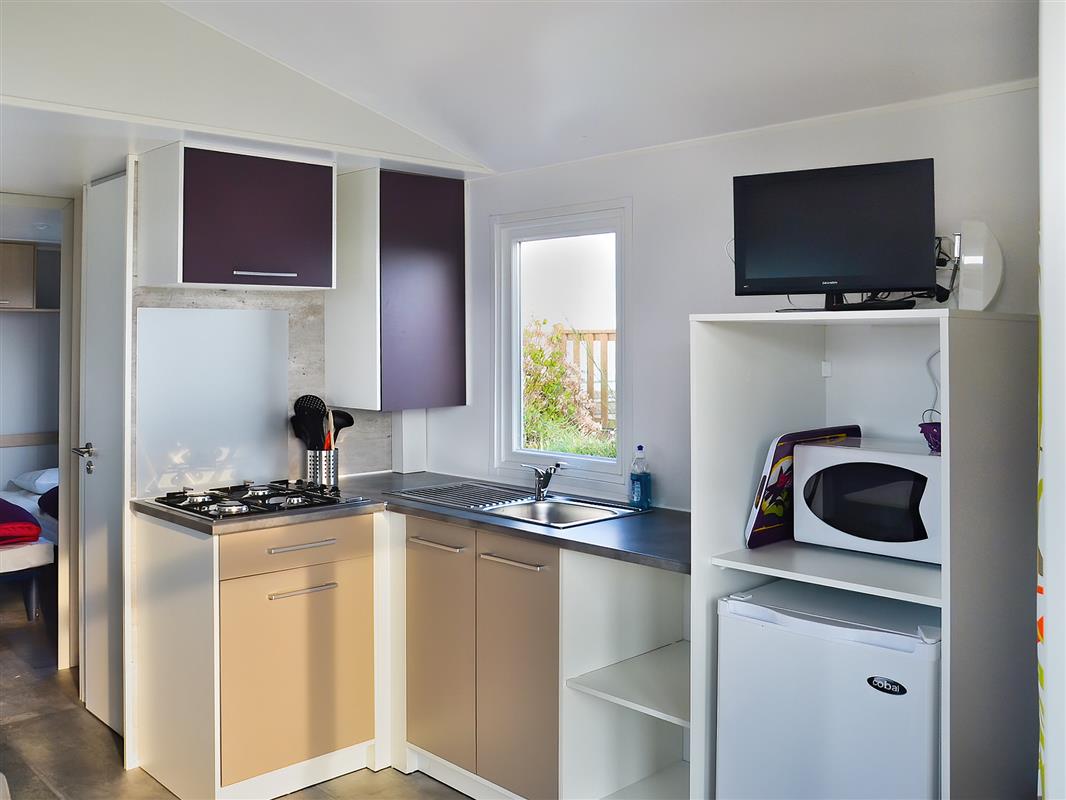 Mobilhome Confort avec Vue Mer Camping Côte de Granit Rose