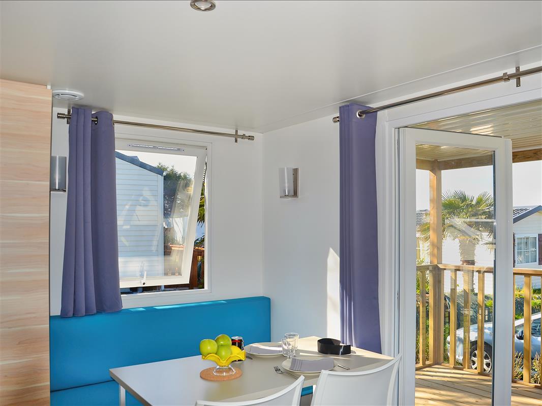 Mobilhome Confort avec Vue Mer Camping Côte de Granit Rose