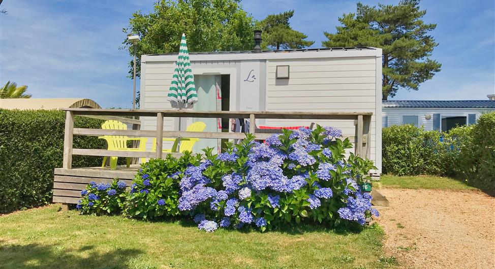 Camping Trébeurden - Mobil home**** 1 ch - camping piscine  - Camping Armor Loisirs