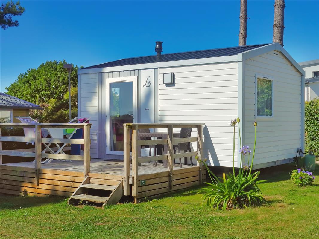 Mobilhome CONFORT 2 personnes Camping Côte de Granit Rose Location