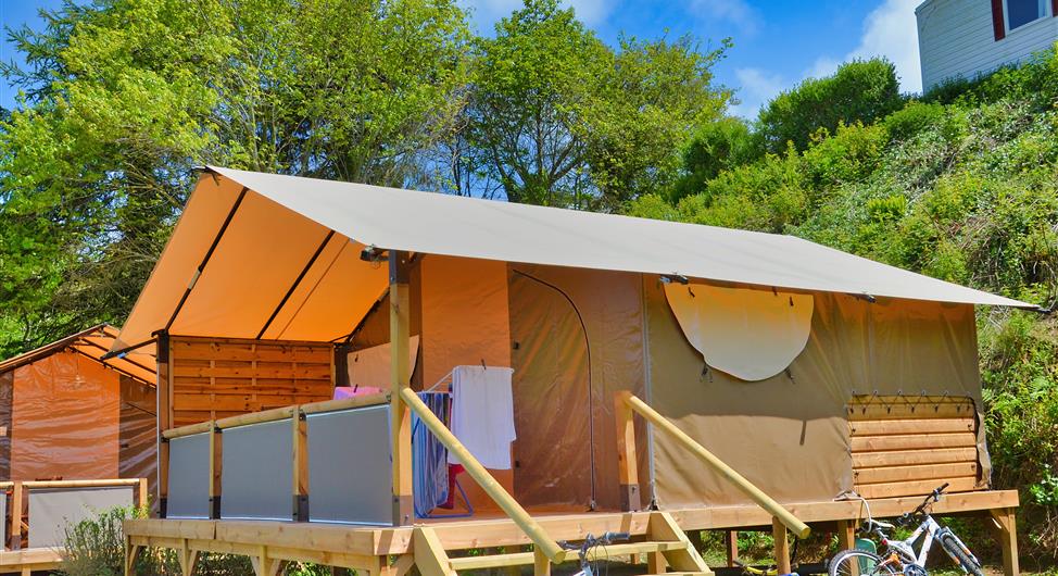 Camping Trébeurden - Lodge - camping piscine  - Camping Armor Loisirs