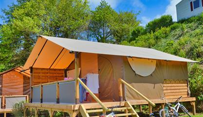 Camping Trébeurden - Lodge - camping piscine  - Camping Armor Loisirs