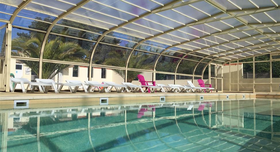 piscine couverte et chauffée camping armor loisirs trebeurden  perros guirec ploumanach - Camping Armor Loisirs