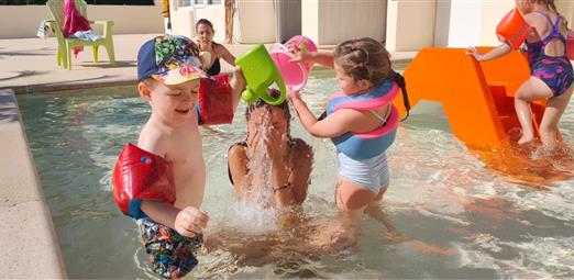 piscine enfant camping armor loisirs trebeurden  perros guirec ploumanach - Camping Armor Loisirs