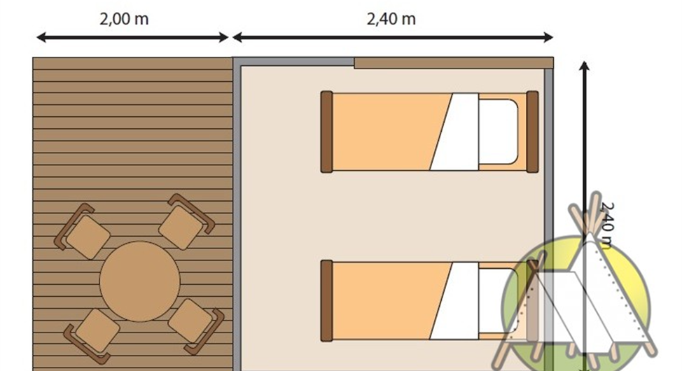 Bivouac au camping 3 étoiles Armor Loisirs à Trébeurden, location emplacements, mobil homes et chalet, camping piscine sur la Côte de Granit Rose près de Perros Guirec ploumanach france -Côtes d'Armor-Bretagne - Camping Armor Loisirs