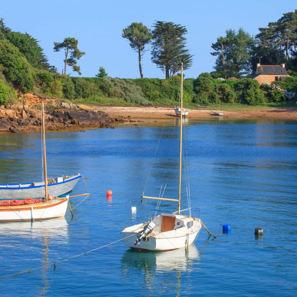 île de bréhat, cotes d'armor, bretagne