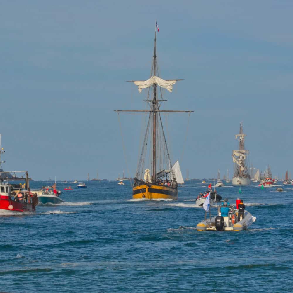 old rigging (vieux gréments), paimpol, festival des chants marins, bretagne, france