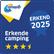 2025 Trends: Customer Experience on a Blue Background